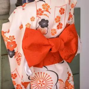 유카타 리본 허리 파티복 전통 여성 허리띠 기모노