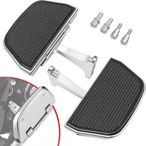 벤라리 승용차 바닥판 모터사이클 풋보드 스테인리스 스틸 마운트 키트 포함 할리 데이비슨 투어링 로드 킹