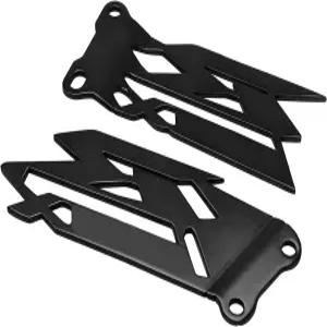 스즈키 GSX-R 600/750 2006-2016 1000 2003-2016 블랙 과 호환되는 풋 페그 힐 플레이트 가드 프로텍터