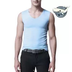 편안한 남자 기능성 민소매 스카이 나시 여름용 mKH4+2sQv