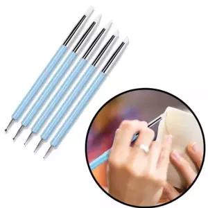 지점토 찰흙 폴리머 클레이 공예 툴 도구 5종 세트