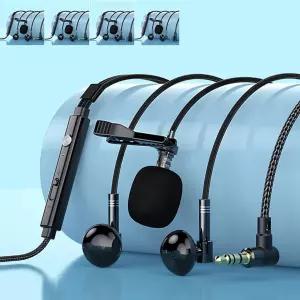 유선 라이브 마이크이어폰 핸드폰 휴대폰 pc 스마트폰