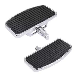 할리 스포츠스터 883 1200 48 72 다이나 팻 밥( 미끄럼 방지 패턴 풋레스트)용 오토바이 조수석 풋보드