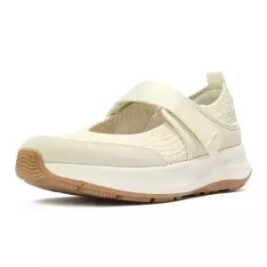 핏플랍 여성 F-모드 플로우 니트스웨이드 메리 제인 슈즈 - 크림 FT61K2N140 289284