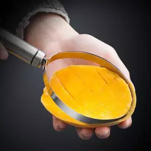 망고칼 과일 슬라이서 커터 필러 스무디 빙수 커팅기 자르기