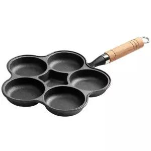 5구 계란 후라이팬 호떡 원형 파전 대량 식당 4구 달걀