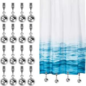 다이콘시 16팩 야외 커튼 웨이트 바람용 깃발 식탁보 - 파티오 발코니 가제보 가든 캠핑 이벤트용 헤비