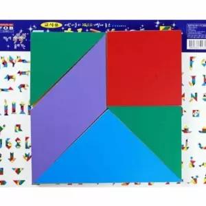 블록 놀이 30cm x 30cm 교사용 자석놀이 마그넷퍼즐자