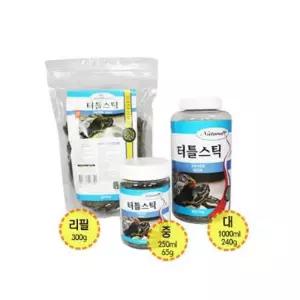 애완동물 터틀스틱 중대형 거북이 전용_(리필 300g)