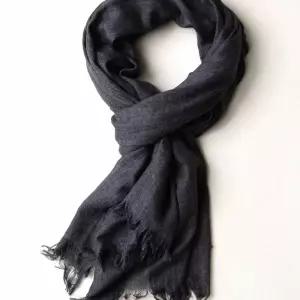 얇은머플러 단색 린넨 얇은 남자 남성 회색 남자머플러