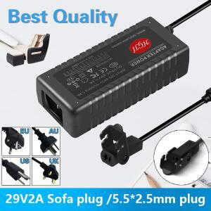 AC100V-240V 전원 어댑터 하이 퀄리티, 소파 충전기, DC 플러그, 5.5x2.5, 2.1mm, 29V, 2.0a DC29V 2A
