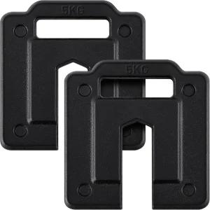 모닝로 2개의 강철 베이스 무게 배경 스탠드 캐노피 텐트 파이프 및 드레이프 야외 웨딩 장식 우산 개당