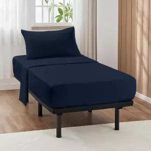 알리넨 4개의 침대 시트 세트 30인치 X 75인치 이집트 코튼 핏 매트리스는 좁은 트윈/RV 벙커/게스트