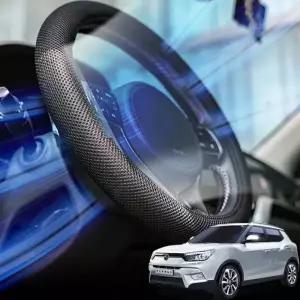 TBZ 티볼리 핸들커버 여름 3D 에어매쉬 아이스