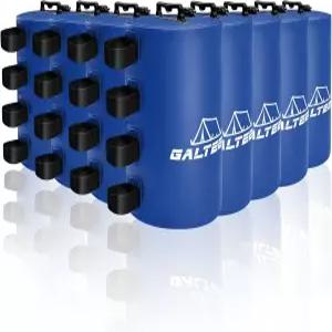 GALTEED 캐노피 물 무게 가방 8팩 440LBS 다리용 텐트 팝업 가제보 블루 25L/PC용