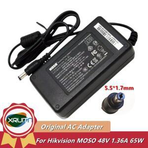 MOSO AC 어댑터 충전기, Hikvision 비디오 녹음기, POE 전원 공급 장치, MSP-Z1360IC48.0-65W HU10421-140