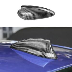 BMW 샤크 핀 안테나 커버용 FEXIDA, ABS 카본 파이버 콜라 데 티부론 파라 카로 토퍼 카 샤크 핀 커버 액세서리 F22 F30 F35 F34 F32 G33 G22 G2 M3 M5 2011-2019