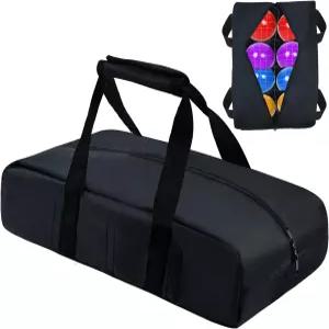 업그레이드된 보체 볼 캐리백 8칸 17 9인치 헤비 듀티 세트 방수 옥스포드 천 휴대용 보관 정리함 케이스