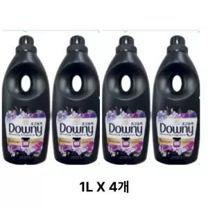다우니 섬유유연제 향수컬렉션미스티크 1L 4개