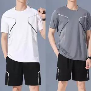 운동 헬스 트레이닝 반팔 반바지세트 가벼운 운동복