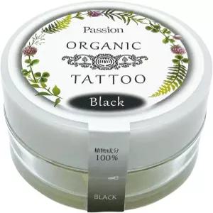 유기농 타투 블랙 0.1온스 4g 가는 머리카락 숨기기 헤어 100 식물성 색소