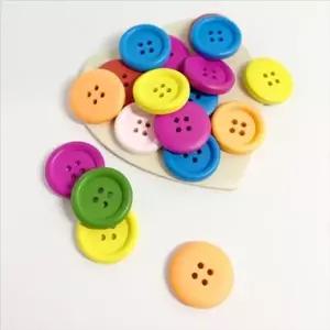 나무단추 만들기 재료 OPP포장 인형부자재 미술소품 크래프트용품