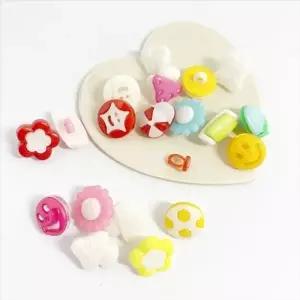 만들기 재료 단추 기둥 부자재 OPP포장 미술 소품