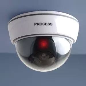 돔형 모형CCTV 점멸LED 방범용 가짜CCTV 건전지형 cctv모형 cctv 가짜cctv 모형cctv