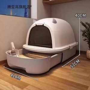 화장실 특대형 대형 배변통 초대형 악취방지 냥이 서랍 방취 펠렛 완전밀폐형 용품 반려묘