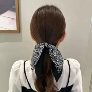 스트립 손수건 헤어 머리 끈