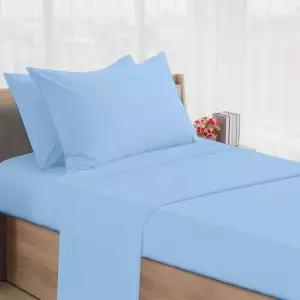 논스틱 코튼 프리미엄 이집트 4피스 간이 침대 시트 세트 8인치 딥 포켓 장착 33인치 X 75인치 캠핑