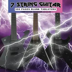 기타 또는 베이스 블랭크 음악 탭북 송북 일렉트릭 어쿠스틱 클래식 7줄 뮤지션 기타리스트 선물