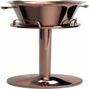 스탠드가 있는 스 버킷 수직 스테인리스 샴페인 컨테이너 와인 쿨러 웨딩 맥주 KTV 바비큐 클럽 바 5L