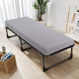 침대 시트 31인치 x 75인치 좁은 트윈/RV 벙커/캠핑용 침대/게스트 침대/군용 침대/트라이폴드