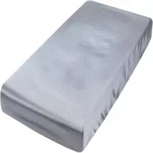 새틴 간이 침대 시트 25인치 x 75인치 머리카락과 피부를 위한 크기의 실크 좁은 트윈/캠프 벙커/RVS