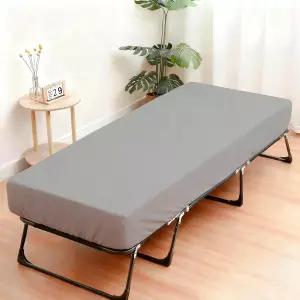 팝파버 적합 시트 25x70인치 1팩 초연질 극세사 침대 사이즈의 좁은 트윈 캠프 벙커 RV 아미 트라이폴드