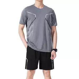 여름 헬스 스포츠 러닝 트레이닝복 세트 경량 운동복