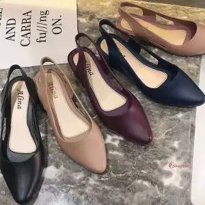 여성 웨지 아쿠아 단화 젤리슈즈 플랫슈즈 레인부츠pqr652