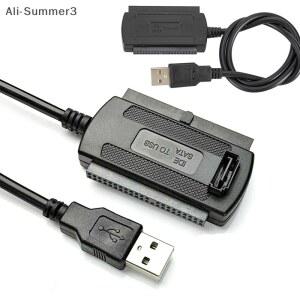 변환기 드라이브 USB 어댑터 하드 IDE 5 HD용 0 3 5인치 2 케이블