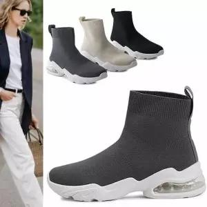 [카미엣뮤즈]삭스핏 어글리 앵클 부츠_KM22w042