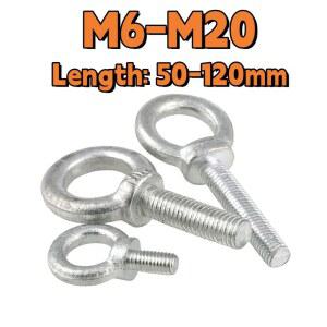 아이 M18 스크류 패스너 M10 M20 볼트 나사 M16 M8 원형 M14 M12 도금 M6 아연