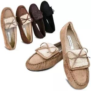 [카미엣뮤즈]스웨이드 퍼 로퍼_KM23w194