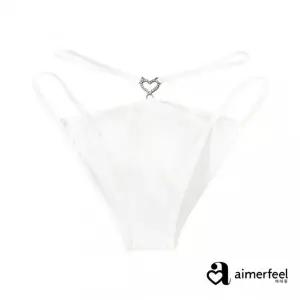 에메필 하트 실버 J 하프백 팬티 1903522오브화이트_OW 397991