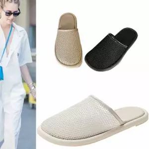 [카미엣뮤즈]매쉬 플랫 슬리퍼_KM22s210