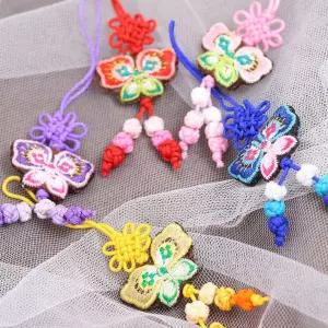 한복 나비매듭 노리개 고리 명절 설날 추석 M11511 선물포장 전통고리