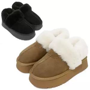 [카미엣뮤즈]키높이 퍼밴드 슬리퍼_KM23w138