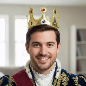 도도한데일리 파티용 왕관모자 연극소품