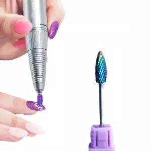 네일 드릴 비트 텅스텐 소재 단일 1개 레인보우 컬러 NB02 모델