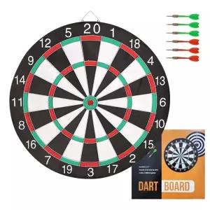 걸이형 양면 다트판 세트 바늘 타입 다트 게임용 액세서리 DD12816