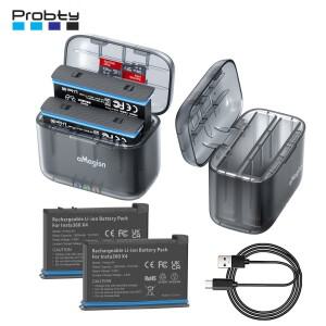 ta360 X4 2600mAh 충전식 리튬 이온 배터리 및 360 액세서리용 Misro SD 카드 슬롯 2슬롯 충전기